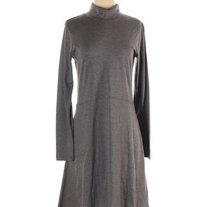 Toad & Co Turtleneck Gray Fit and Flare dress